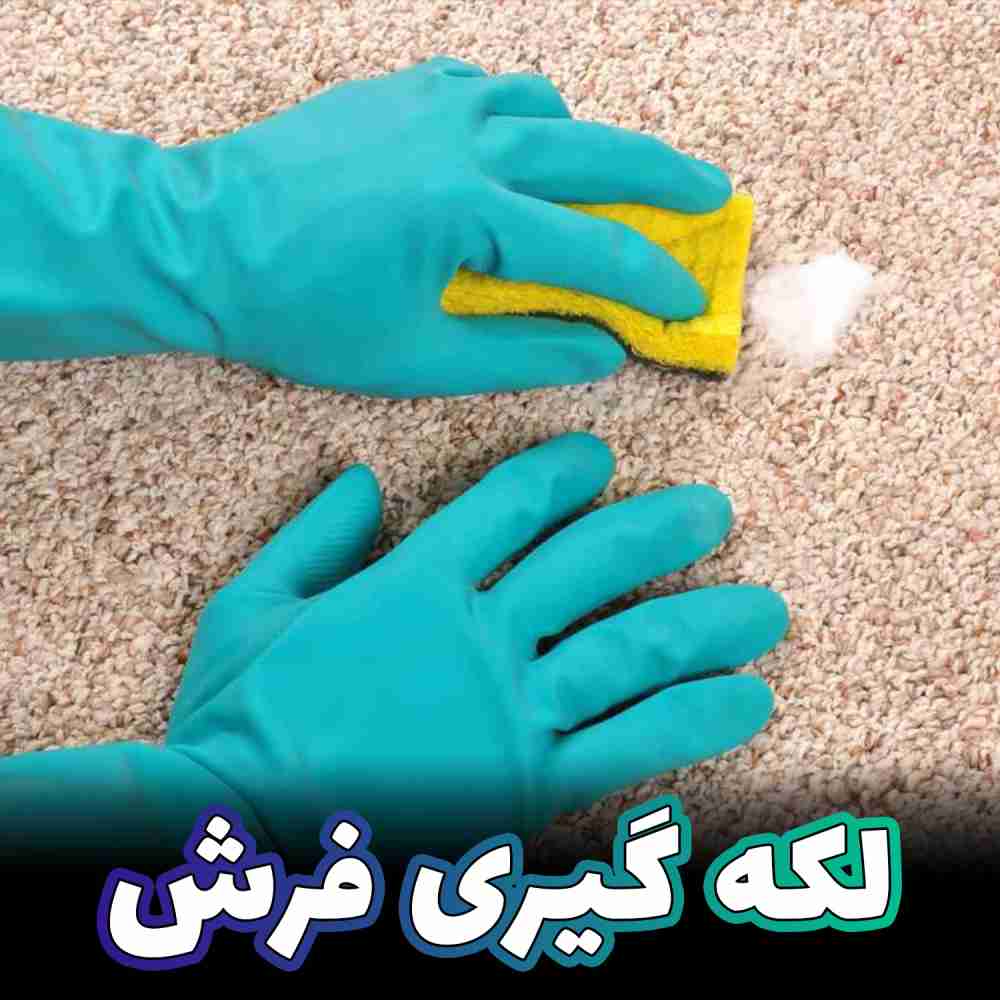 لکه گیری فرش | لکه گیری فرش در تهران | پاک کردن چربی فرش